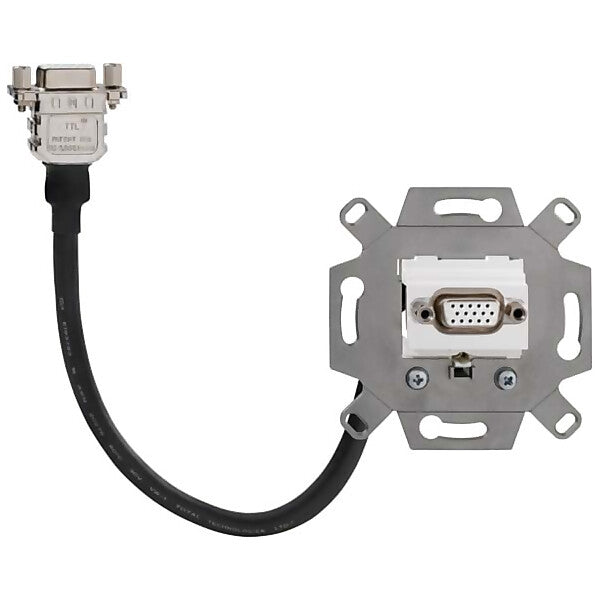 Rutenbeck VGA-Anschlussdose 1-fach KM-VGA KP Up 0 rw